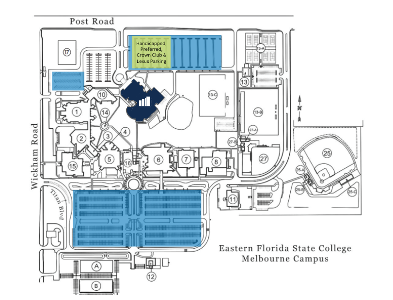 EFSC Parking Map